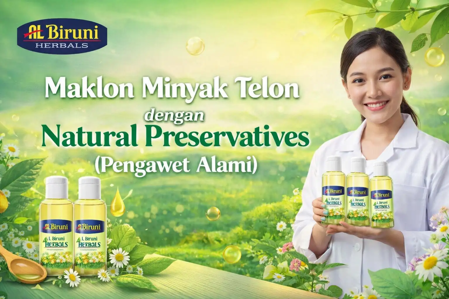 Inovasi Maklon Minyak Telon dengan Natural Preservatives: Standar Baru Keamanan Produk Bayi